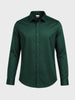 Men's Green Slim Fit Solid Casual Shirt