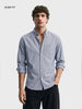 Men's Black Slim Fit Solid Casual Shirt