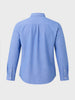 Men's Blue Slim Fit Solid Casual Shirt