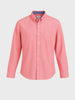 Men's Pink Slim Fit Solid Casual Shirt