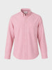 Men's Peach Slim Fit Solid Casual Shirt