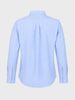 Men's Blue Slim Fit Solid Casual Shirt