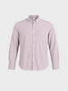 Men's Brown Slim Fit Striped Casual Shirt