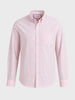Men's Pink Slim Fit Striped Casual Shirt