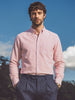 Men's Red Regular Fit Solid Casual Shirt
