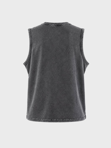 Men's Black Regular Fit Graphic Printed Character Casual T-Shirt