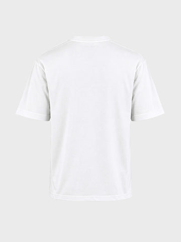 Men's White Regular Fit Character Printed Casual T-Shirt
