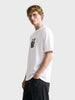 Men's White Regular Fit Graphic Printed Character Casual T-Shirt