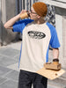 Men's White Regular Fit Graphic Printed Casual T-Shirt