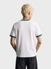 Men's White Regular Fit Graphic Printed Character Casual T-Shirt