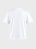 Men's White Relaxed Fit Solid Casual T-Shirt