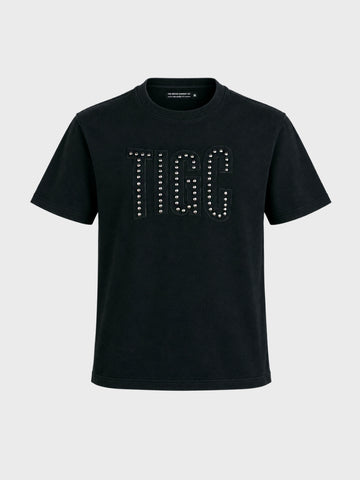 Men's Black Relaxed Fit Solid Casual T-Shirt
