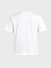 Men's White Relaxed Fit Printed Casual T-Shirt