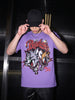 Men's Blue Relaxed Fit Printed Character T-Shirt