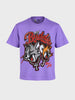 Men's Blue Relaxed Fit Printed Character T-Shirt