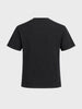 Men's Black Relaxed Fit Printed Character T-Shirt