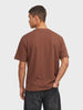 Men's Brown Relaxed Fit Printed Character T-Shirt