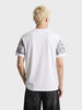 Men's White Relaxed Fit Solid Casual T-Shirt