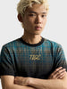 Men's Black Relaxed Fit Printed Casual T-Shirt