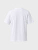 Men's White Relaxed Fit Embroidered Casual T-Shirt