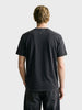 Men's Black Relaxed Fit Graphic Printed Character Street Wear T-Shirt