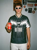 Men's Green Relaxed Fit Graphic Printed Casual T-Shirt