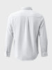 Men's White Regular Fit Solid Casual Shirt