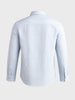 Men's Blue Slim Fit Striped Casual Shirt
