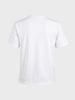 Men's White Slim Fit Solid Casual T-Shirt