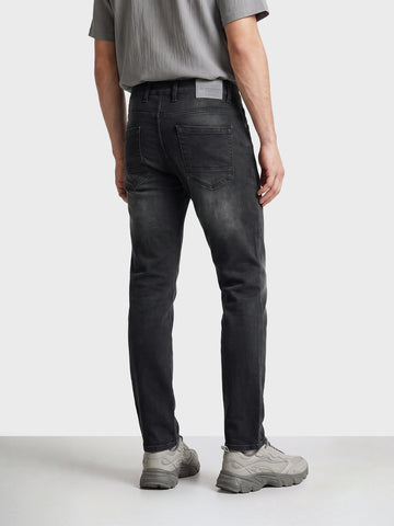Men's Black Slim Fit Solid Casual Shorts