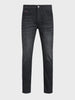 Men's Black Slim Fit Solid Casual Shorts