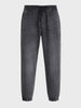 Men's Grey Slim Fit Solid Casual Jeans