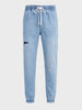 Men's Blue Slim Fit Solid Casual Jeans