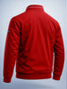 Men's Maroon Slim Fit Solid Casual Jacket