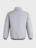 Men's Grey Slim Fit Solid Casual Jacket