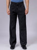 Men's Blue Wide Leg Fit Utility Jeans