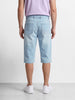 Men's Blue Loose Fit Solid Casual Jeans