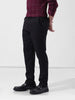 Men Regular Fit Black Trousers