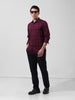 Men Regular Fit Black Trousers