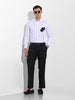 Men Regular Fit Black Trousers