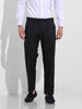 Men Regular Fit Black Trousers