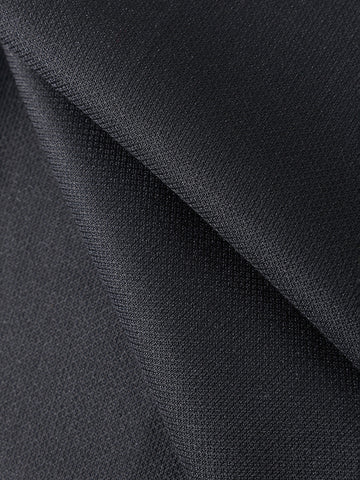 Men's Charcoal Grey Regular Fit Solid Formal Trouser