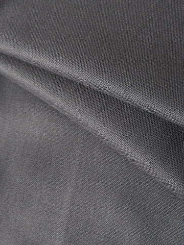 Men's Gun Metal Slim Fit Solid Formal Trouser