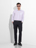 Men Slim Fit Grey Trousers