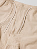 Men's Beige Baggy Fit Solid Utility Trousers