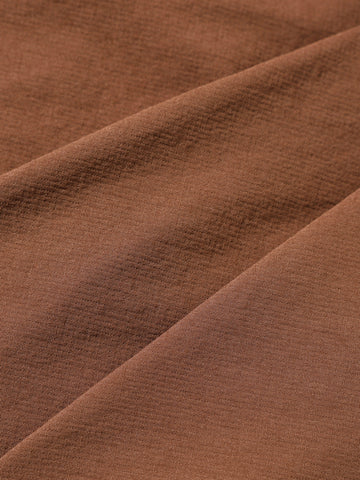 Men's Brown Baggy Fit Solid Utility Trousers