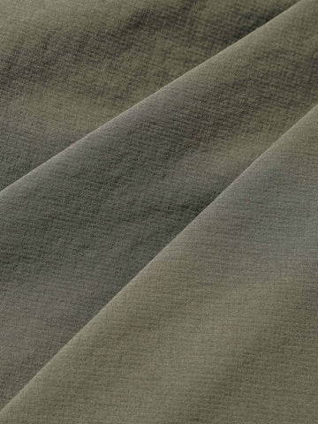 Men's Olive Baggy Fit Solid Utility Trousers