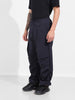 Men's Navy Blue Baggy Fit Solid Utility Trousers