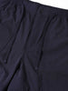 Men's Navy Blue Baggy Fit Solid Utility Trousers