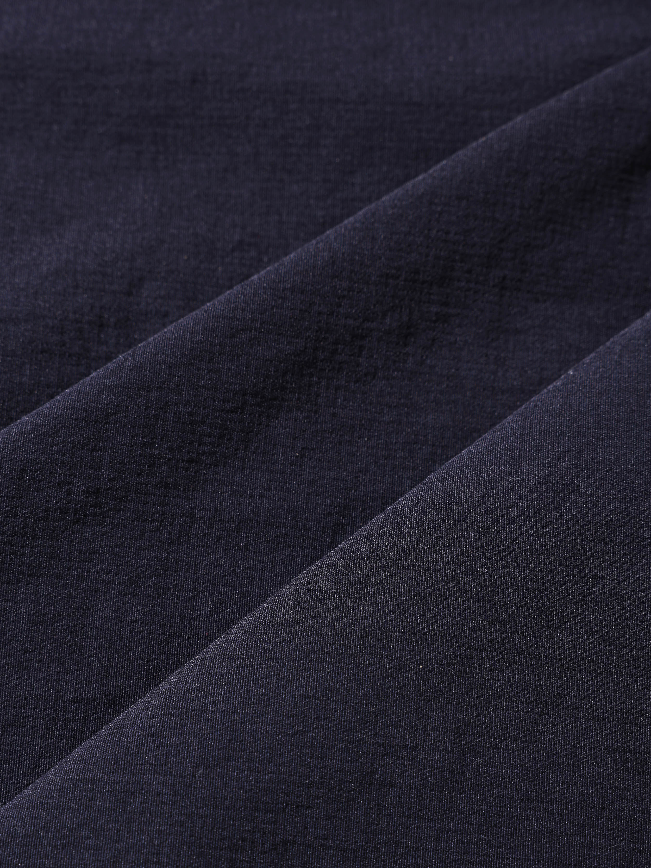 Men's Navy Blue Baggy Fit Solid Utility Trousers